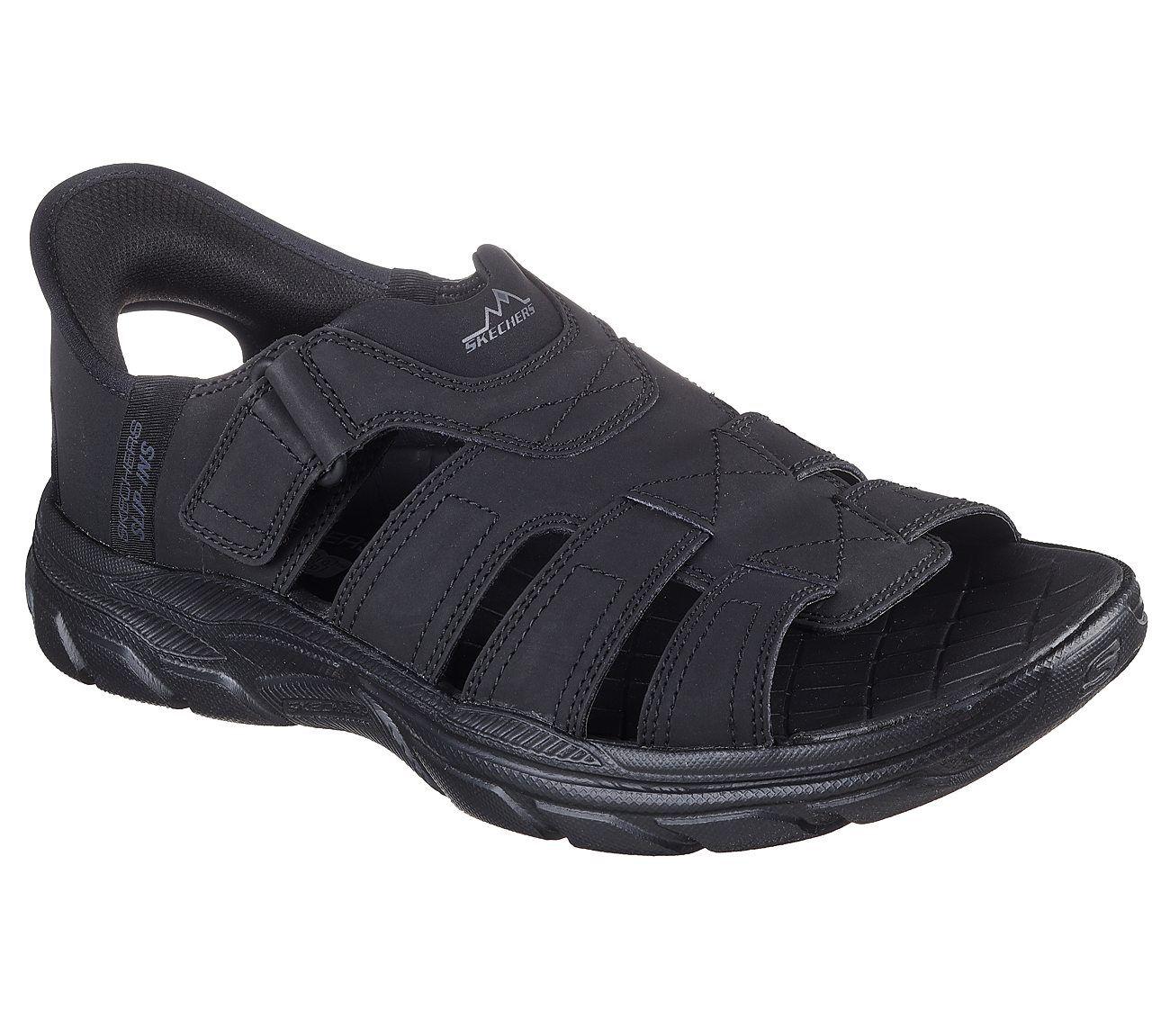 Sandalias Skechers Hombre Slip-Ins Rf Revolted Norvel Negro-4