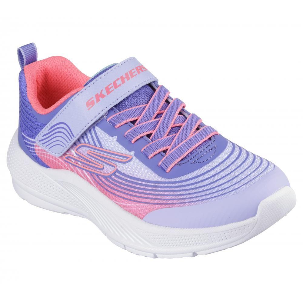 Zapatillas Niña Microspec Advance Rosado LL Skechers-4