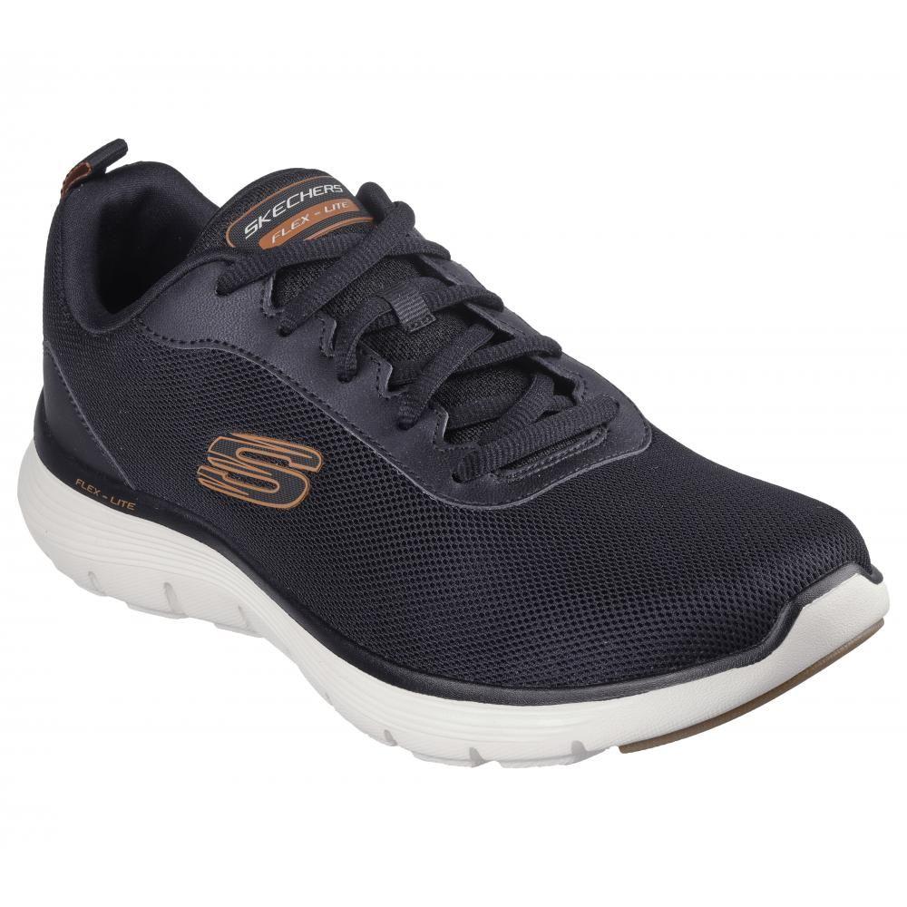 Zapatilla Hombre Flex Advantage 5.0 Negro Skechers-4