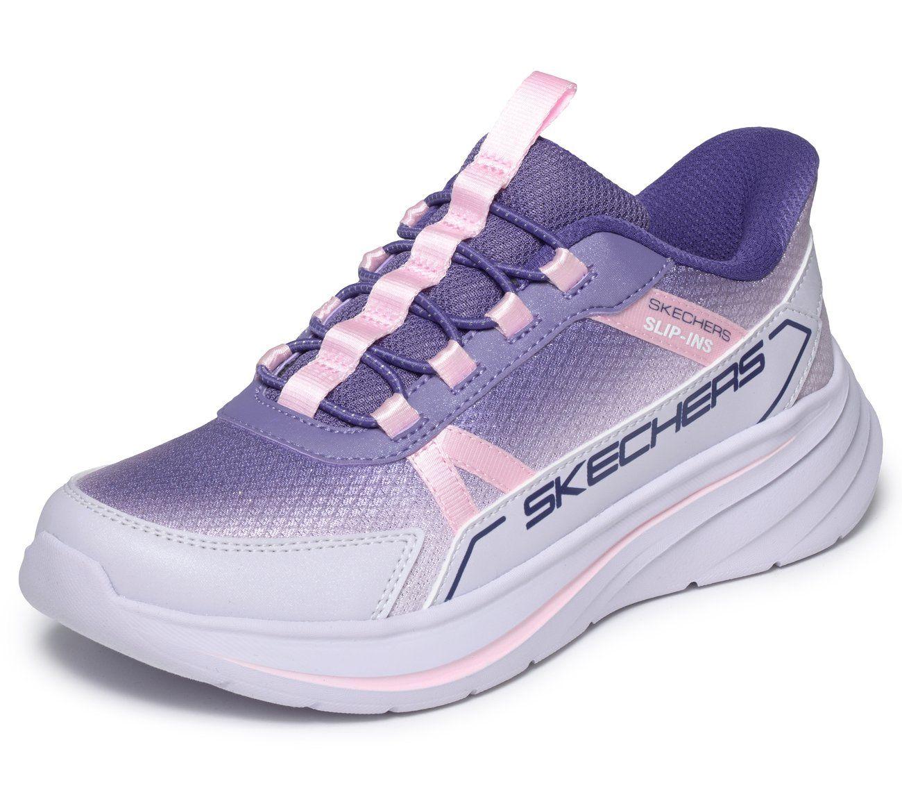 Zapatillas Niña Wave 92 Slip-ins Lavanda Skechers-4