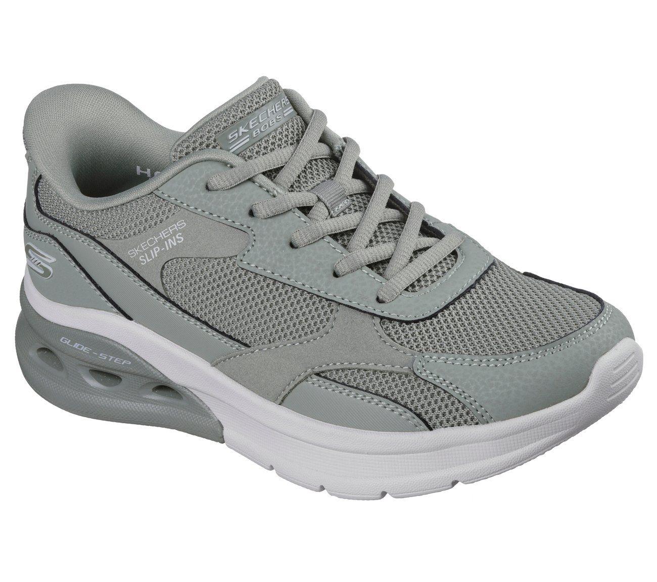 Zapatillas Mujer Slip-ins Bobs AWaves2.0 NY Verde O Skechers-3