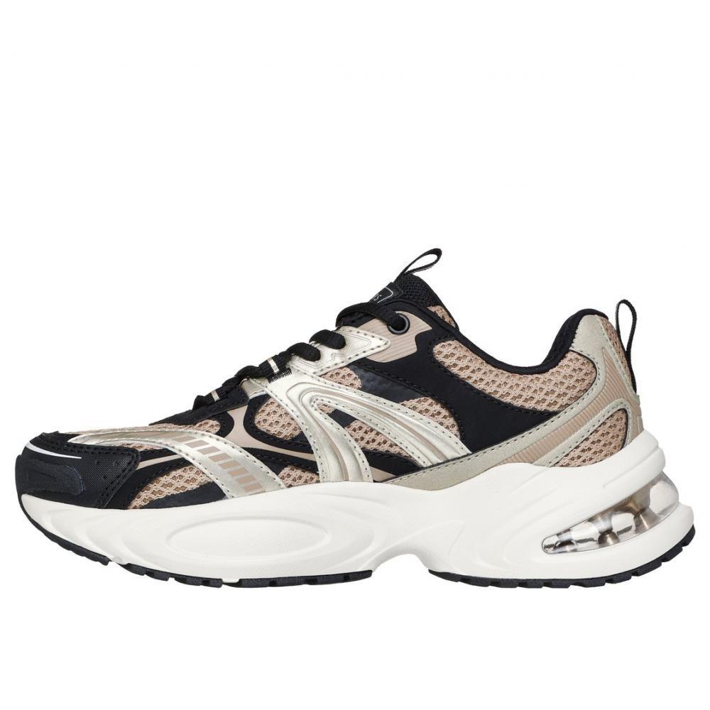 Zapatilla Mujer Uno Ryze Beige BK Skechers-4