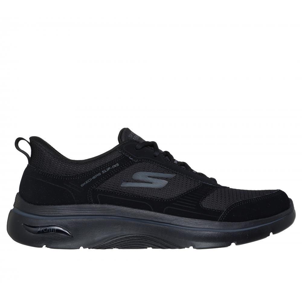 Zapatilla Hombre Go Walk Arch Fit 2.0 Seared Negro Skechers-0