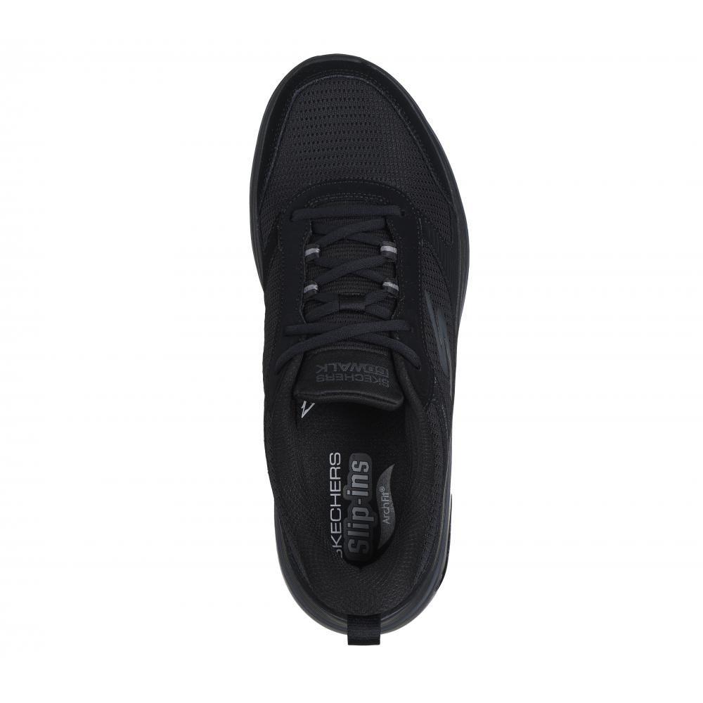 Zapatilla Hombre Go Walk Arch Fit 2.0 Seared Negro Skechers-1