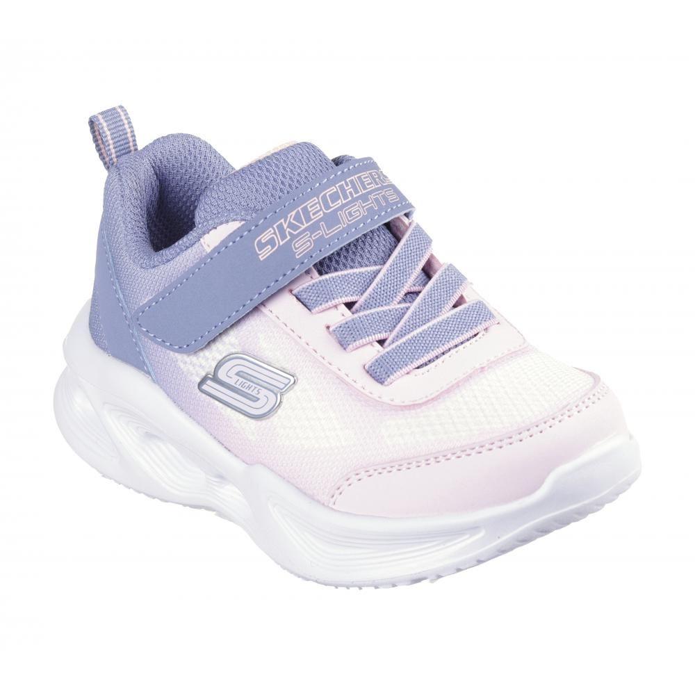 Zapatilla Niña Skechers Sola Glow Ombre Rosado Skechers-4