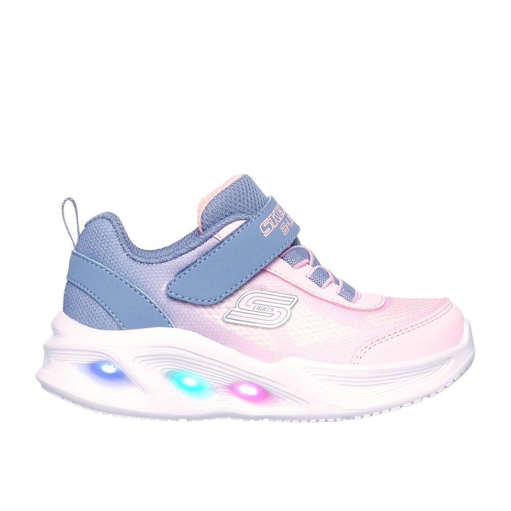 Zapatilla Niña Skechers Sola Glow Ombre Rosado Skechers-5