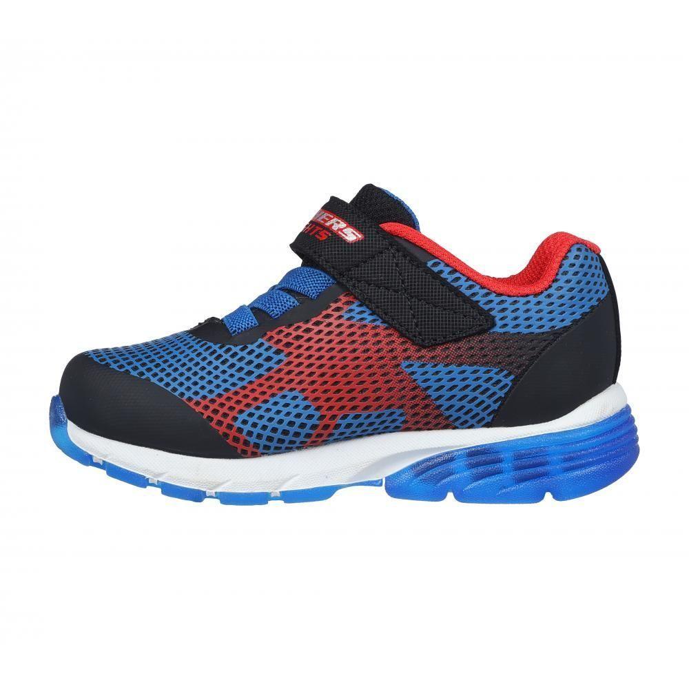 Zapatilla Niño Rapid Charge Negra Skechers-3