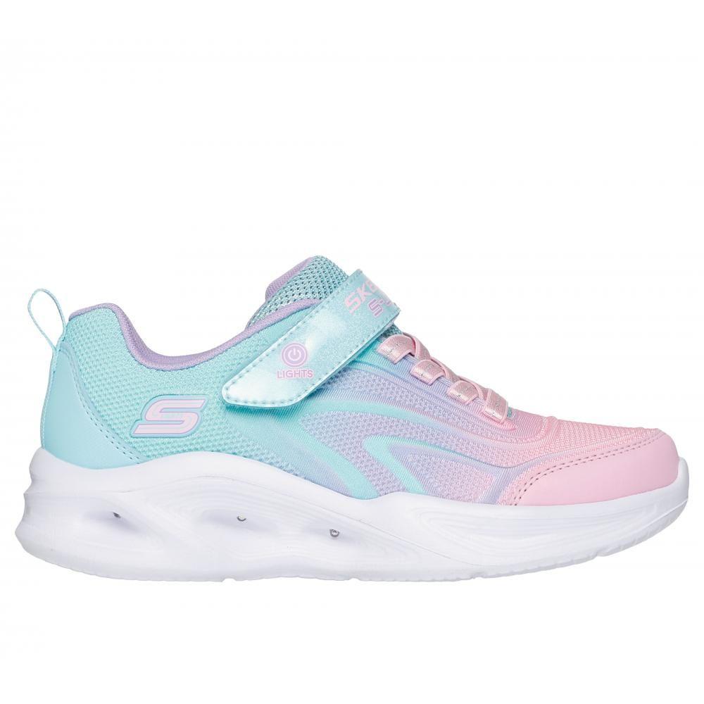 Zapatillas Niña-Infante Sola Glow Color Breeze Azul Skechers-5