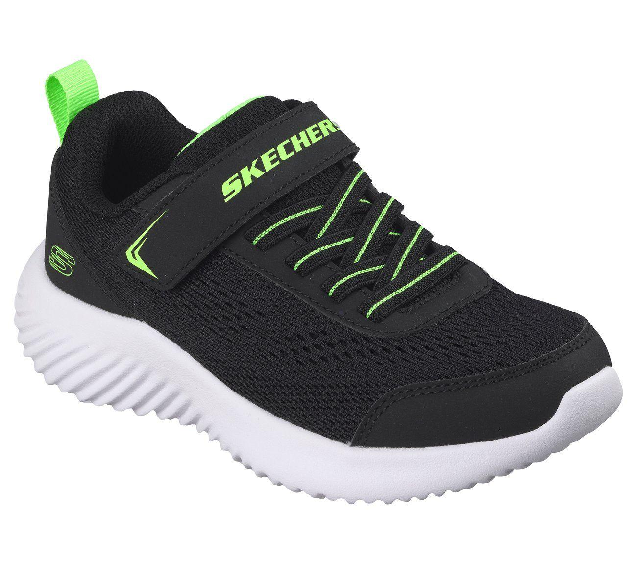 Zapatillas Niño Bounder Negro Skechers-3