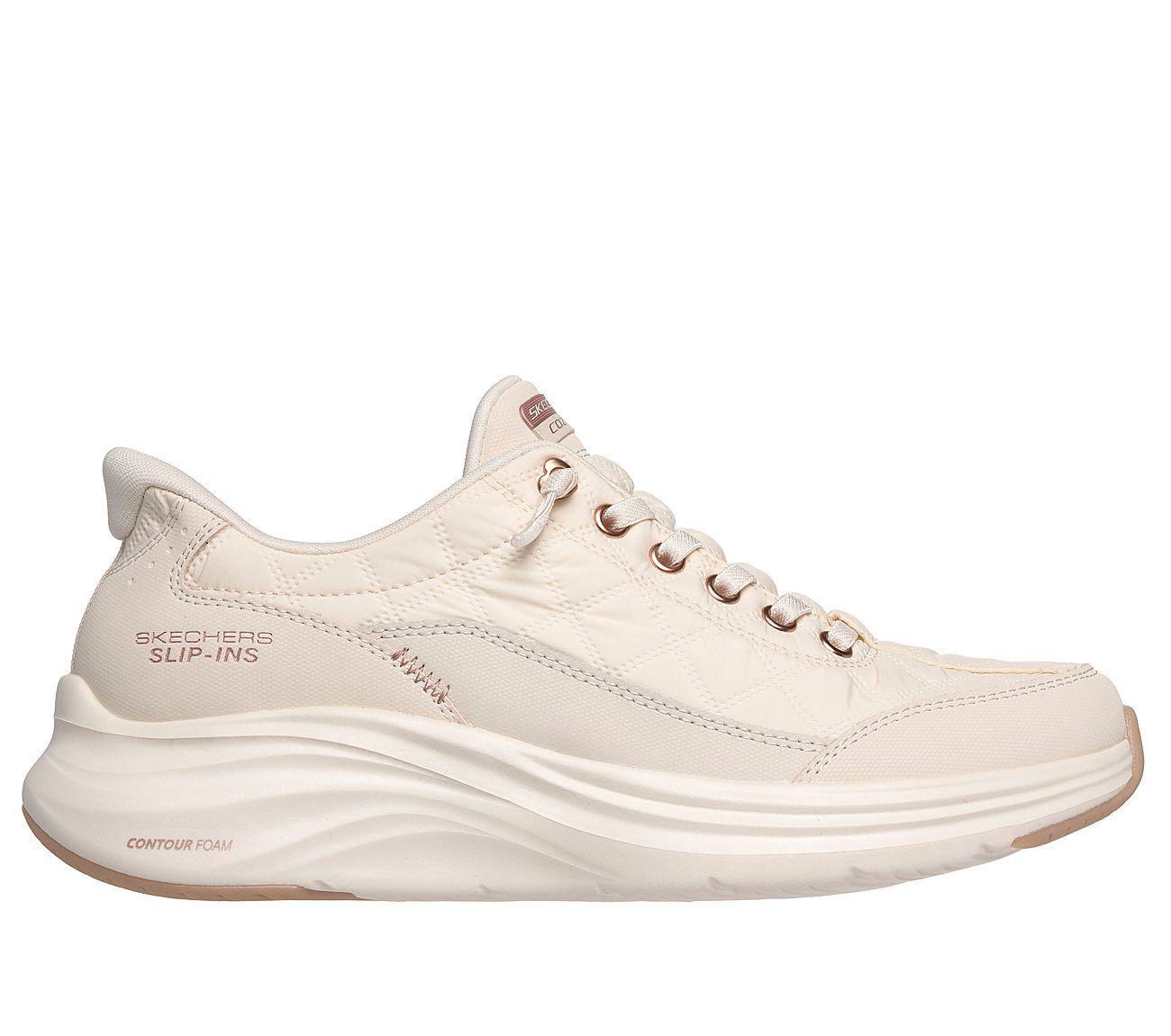 Zapatillas Skechers Mujer Slip-Ins Contour Foam Blanco-0