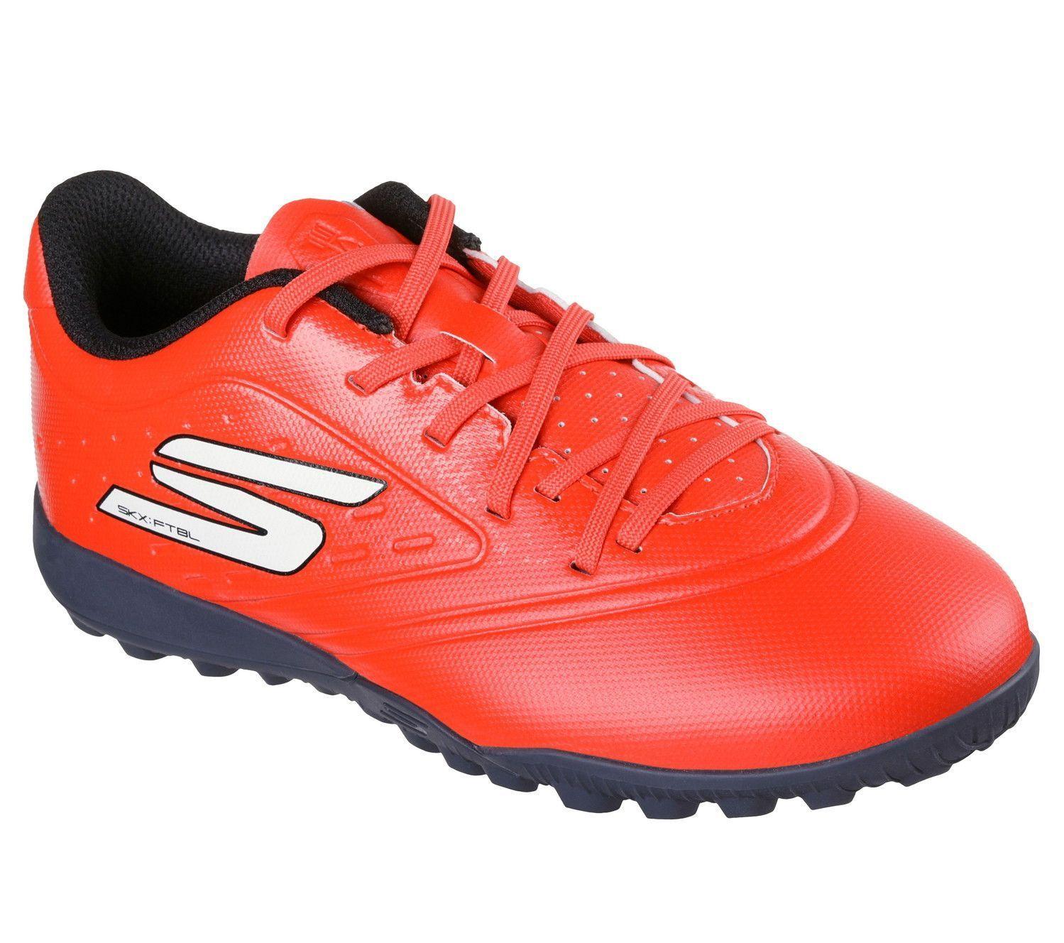 Zapatillas Fútbol Skechers Jr Youth Tf Niño Rojo-3