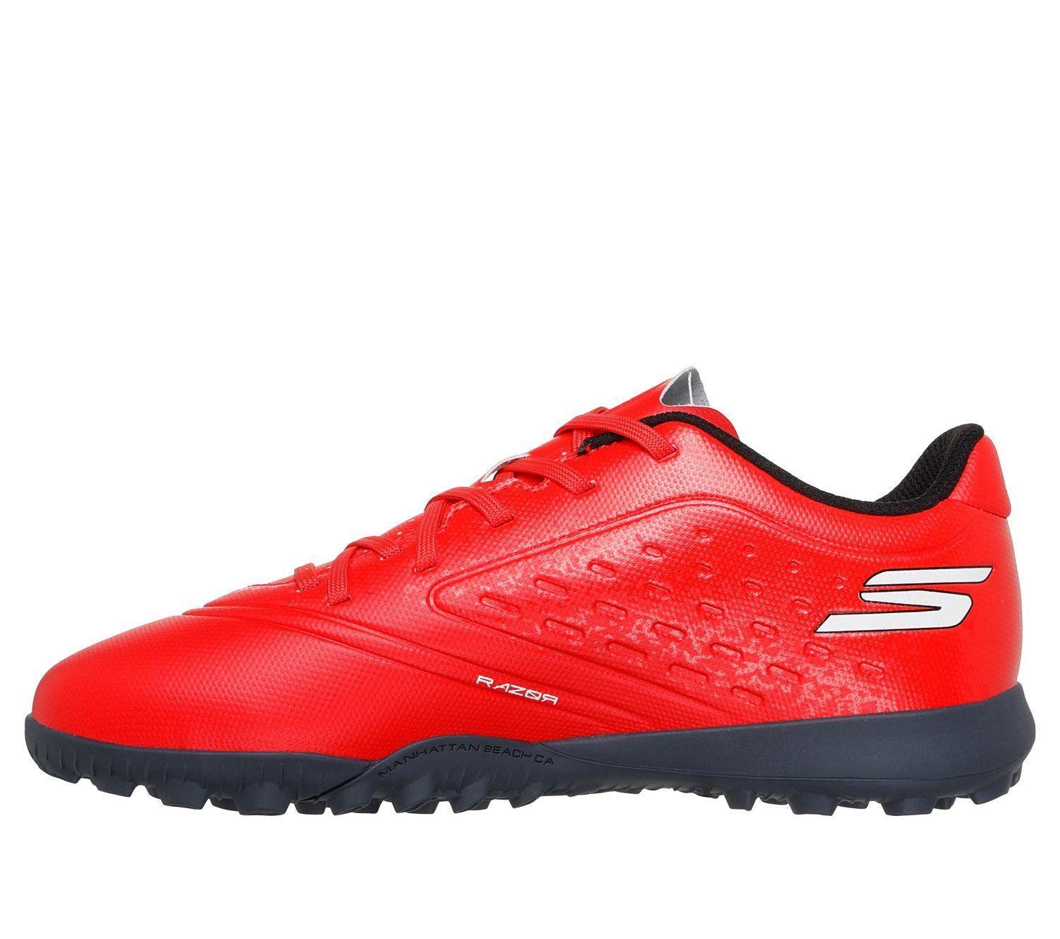 Zapatillas Fútbol Skechers Jr Youth Tf Niño Rojo-4
