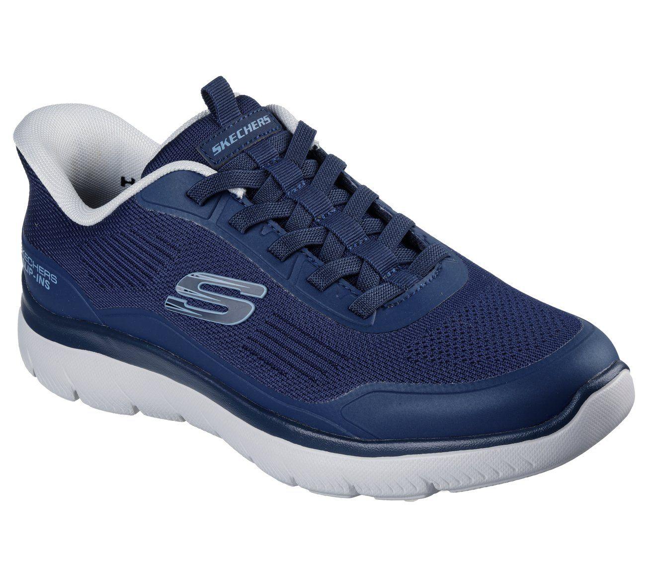 Zapatillas Hombre Slip-ins Summits Leyter Azul Skechers-3