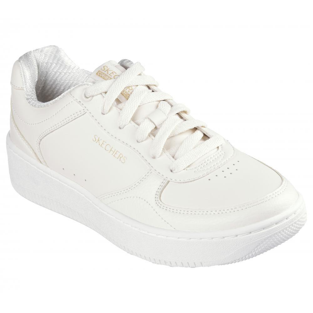 Zapatilla Mujer Sport Court 2.0 Core Blanca Skechers-4