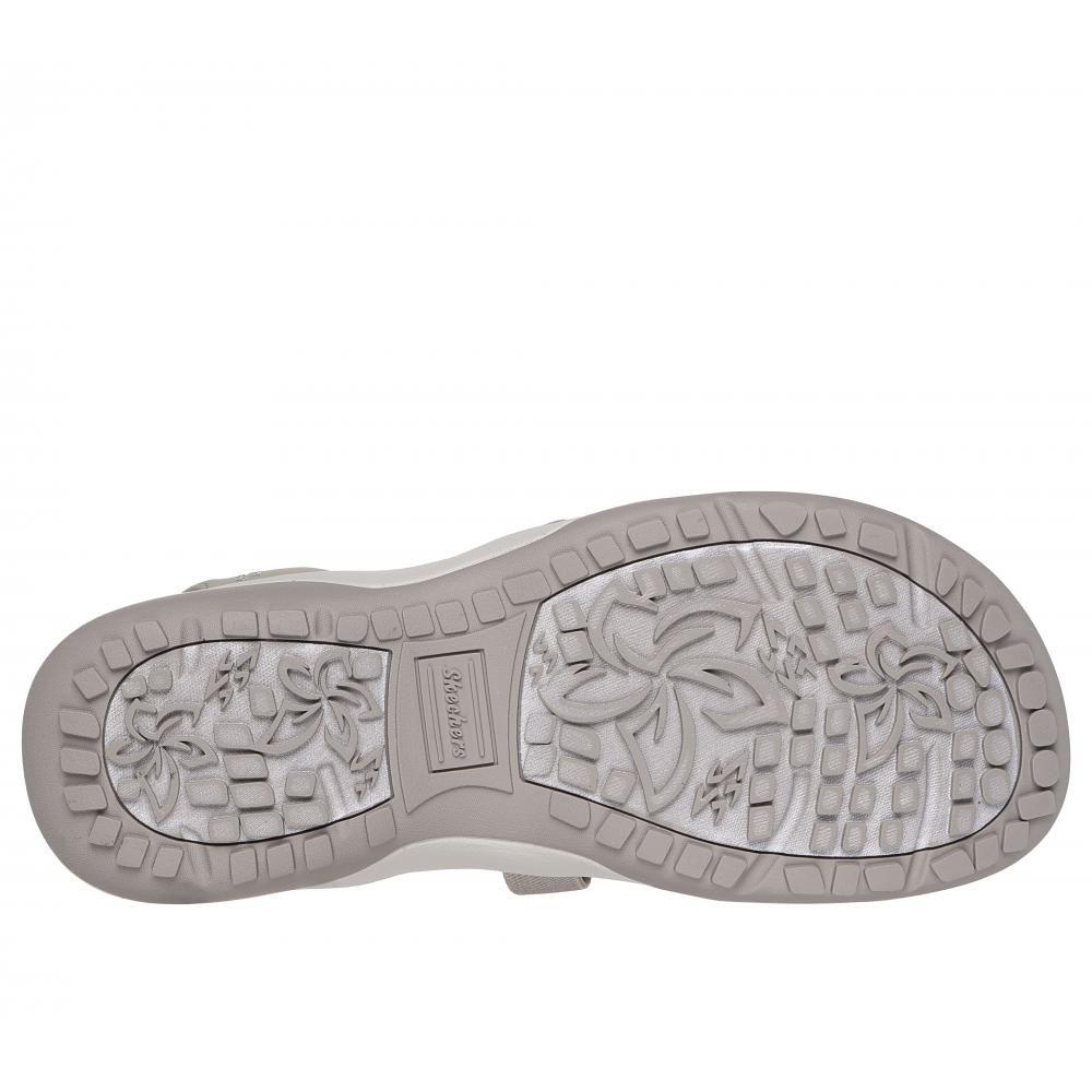 Sandalia Mujer Skechers Slip-ins: Reggae Slim Beige-2