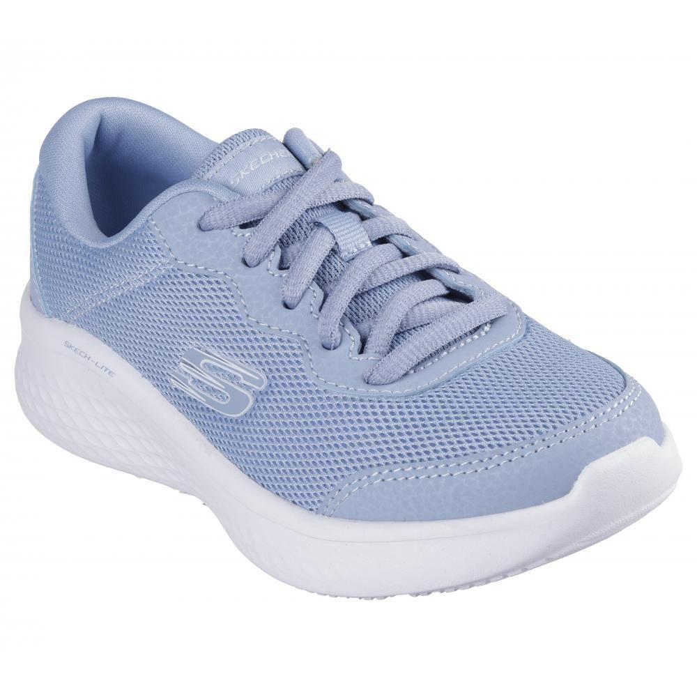 Zapatilla Niña Skech-Lite Pro Sole Drift Celeste Skechers-4