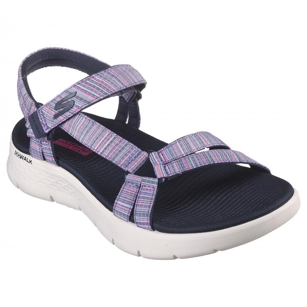 Sandalia Mujer Go Walk Flex Sandal Azul Skechers-4