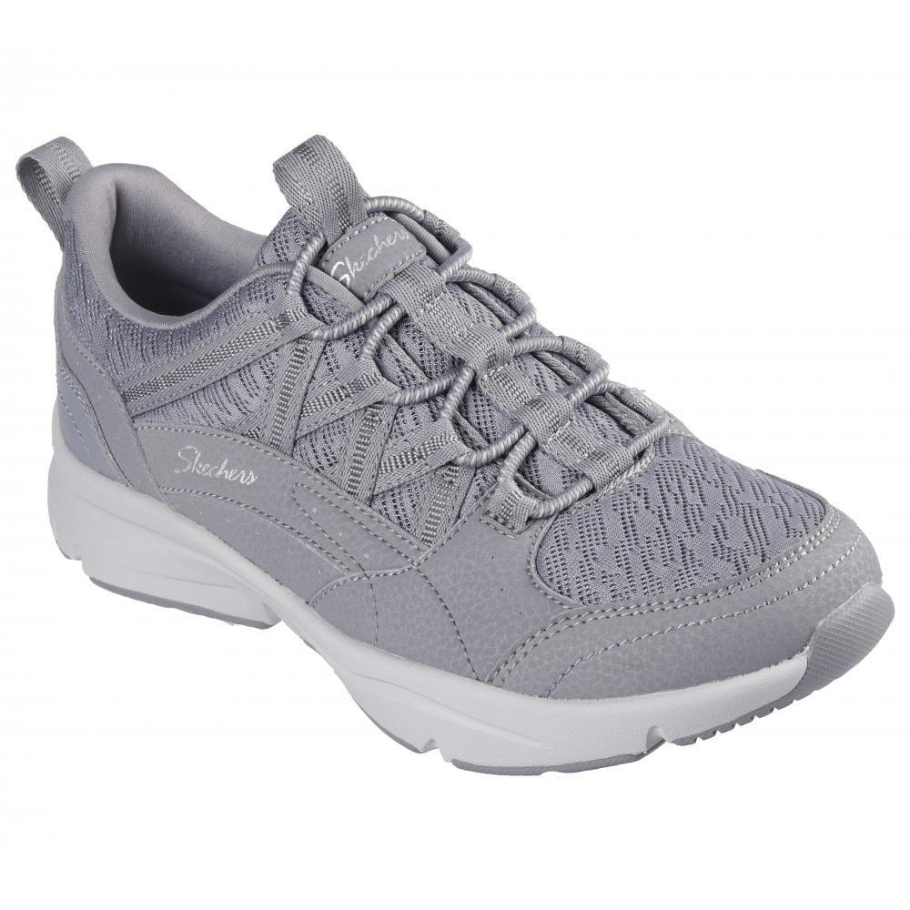 Zapatilla Mujer Active Sequoia Gris Skechers-4