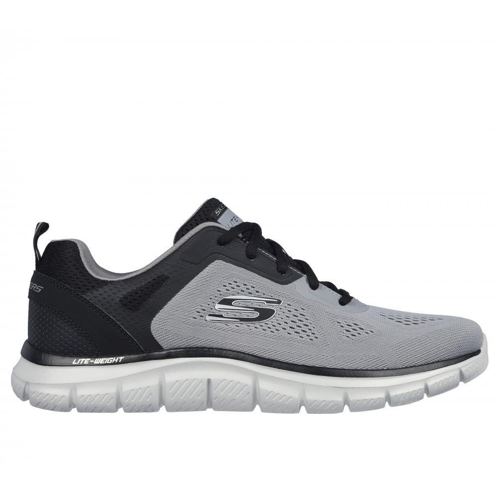 Zapatilla Hombre Track Broader Gris Skechers A-0