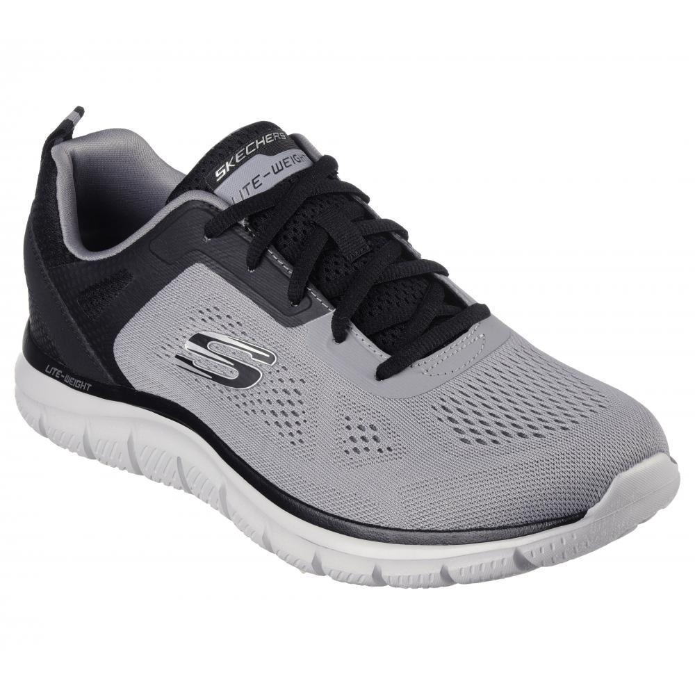 Zapatilla Hombre Track Broader Gris Skechers A-4