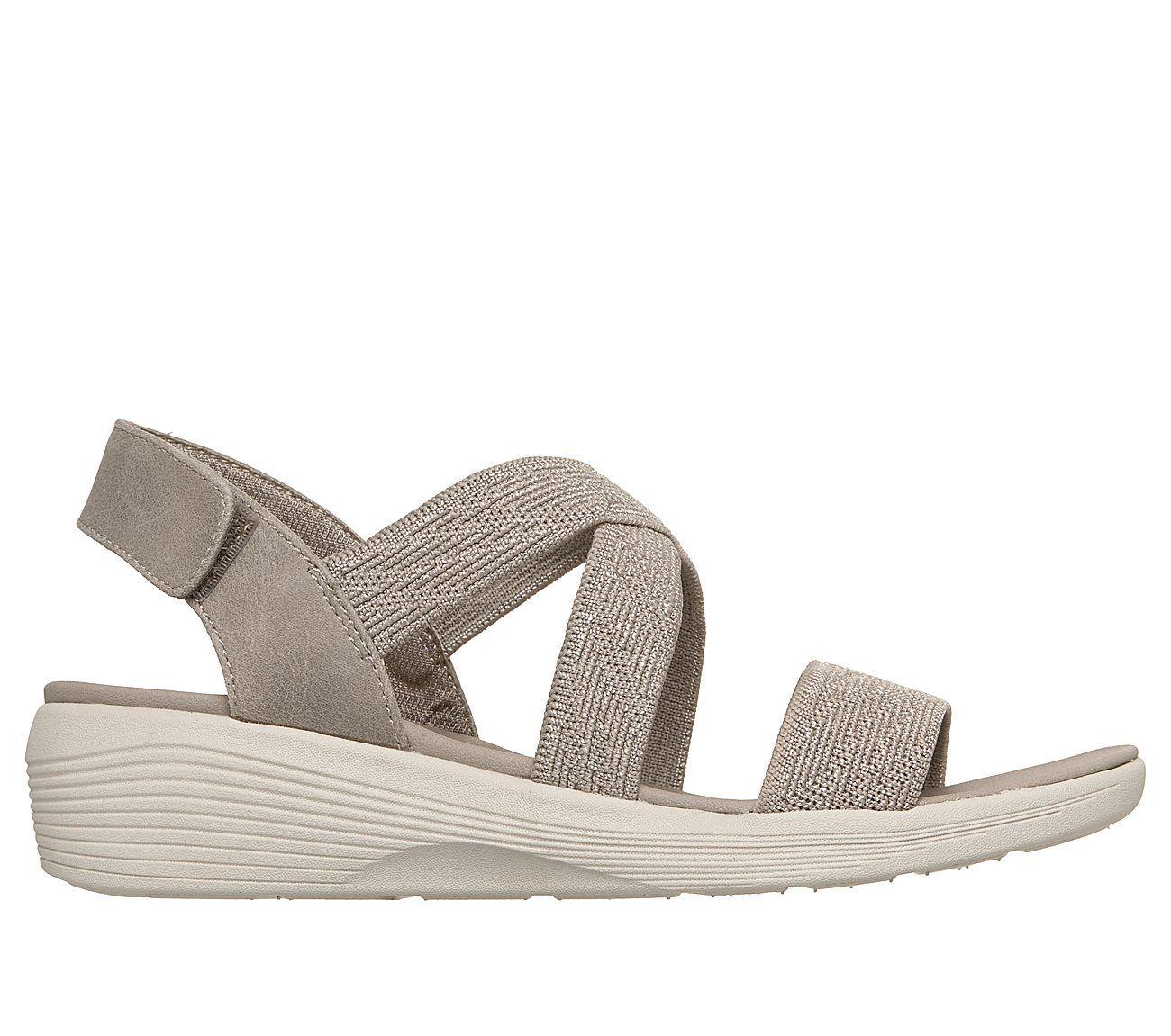 Sandalias Skechers Mujer Arya Very Mindful Beige-0