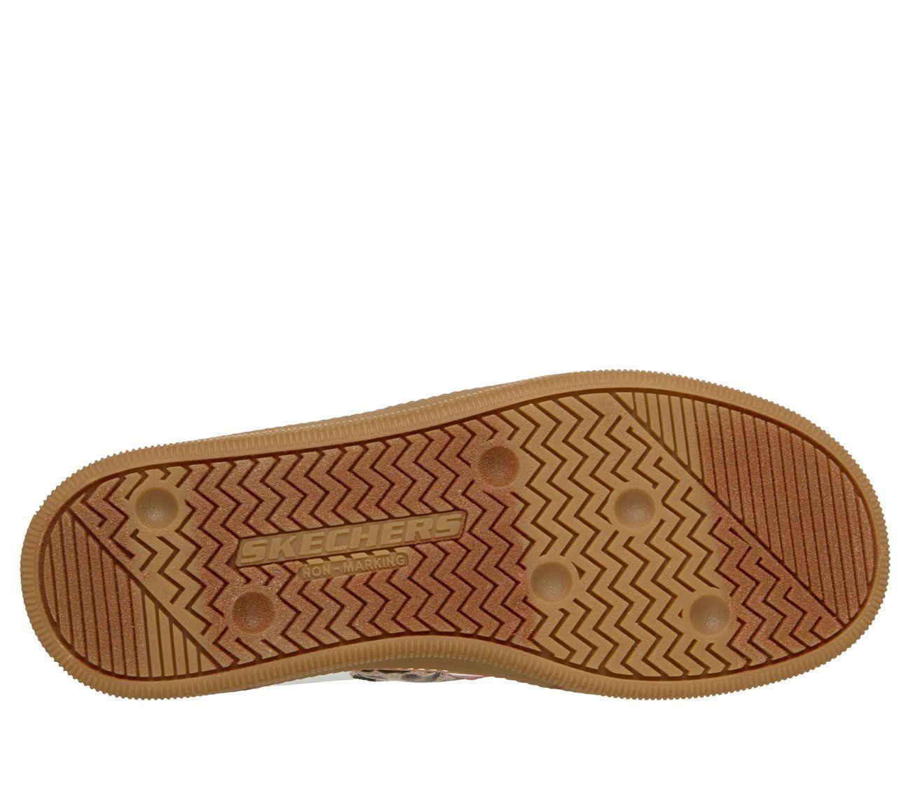 Zapatillas Niña Hotshot Leopard Fame Blanco Skechers-2