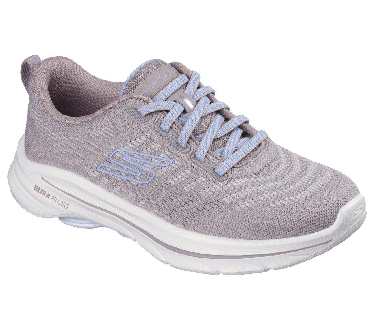 Zapatillas Mujer Go Walk 8 Britt Gris Skechers-3