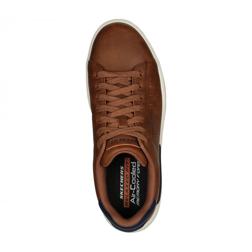 Zapatilla Hombre Verloma Bening Café Skechers-1
