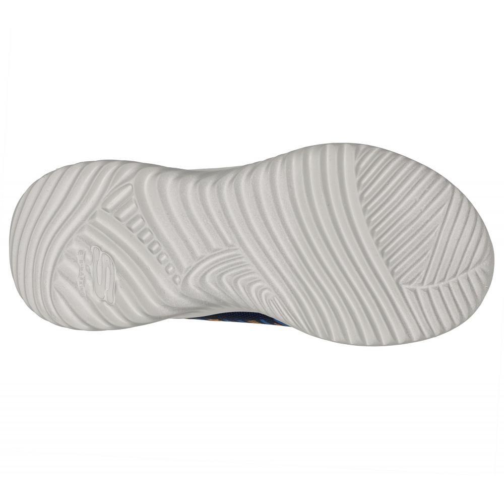 Zapatilla Niño Bounder Zatic Azul Skechers-1