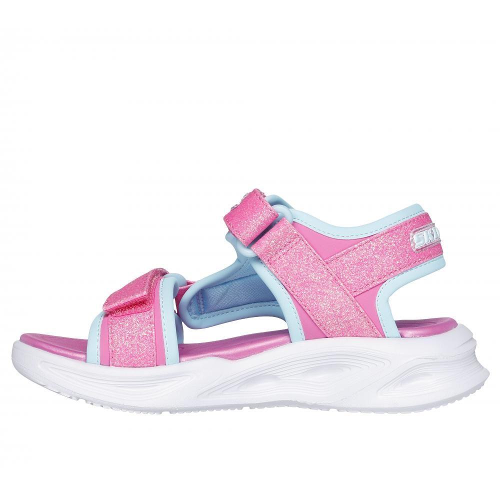 Sandalia Niña Sola Glow Sandal Rosado Skechers-3