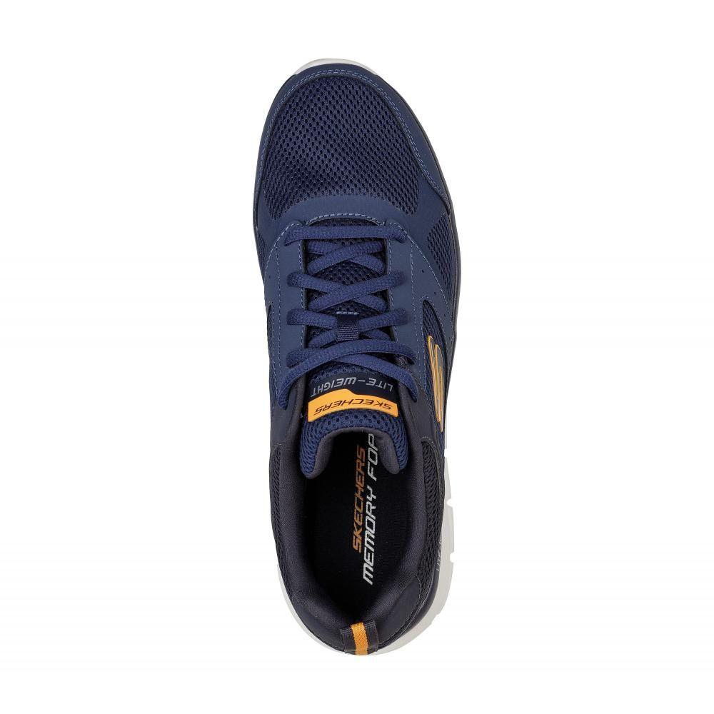 Zapatilla Hombre Track Syntac Azul Skechers-1