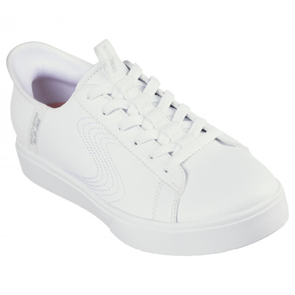 Zapatilla Mujer Skechers Slip-ins: Eden LX Royal Blanco-4