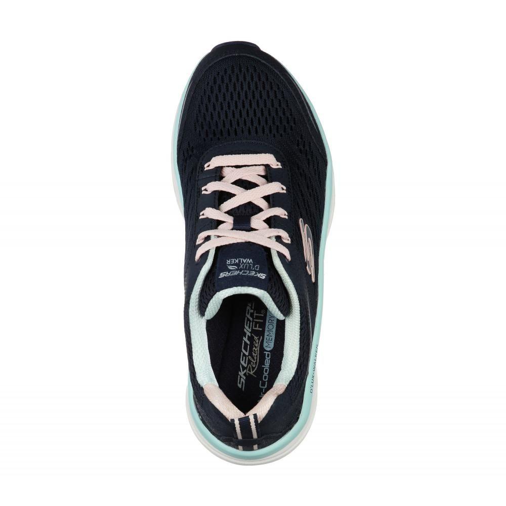 Zapatilla Mujer D'Lux Walker Infinite Motion Azul Skechers-2