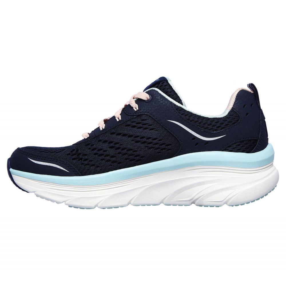Zapatilla Mujer D'Lux Walker Infinite Motion Azul Skechers-4