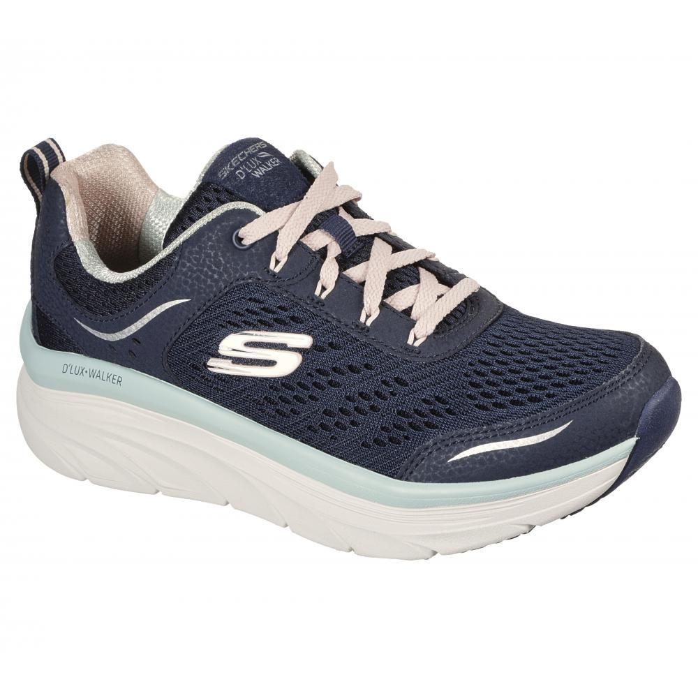 Zapatilla Mujer D'Lux Walker Infinite Motion Azul Skechers-5