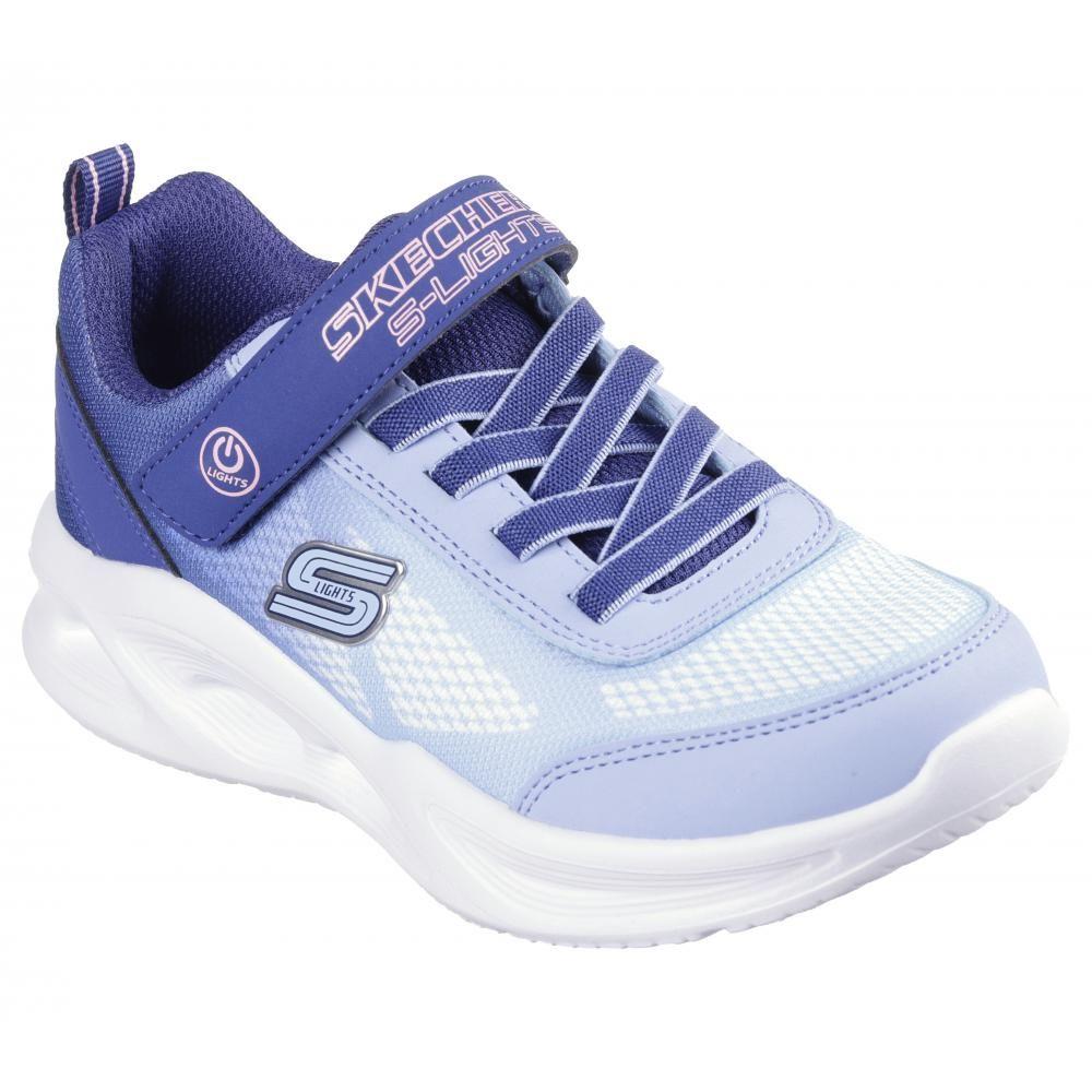 Zapatilla Niña Skechers Sola Glow Ombre Deluxe Azul Skechers-4