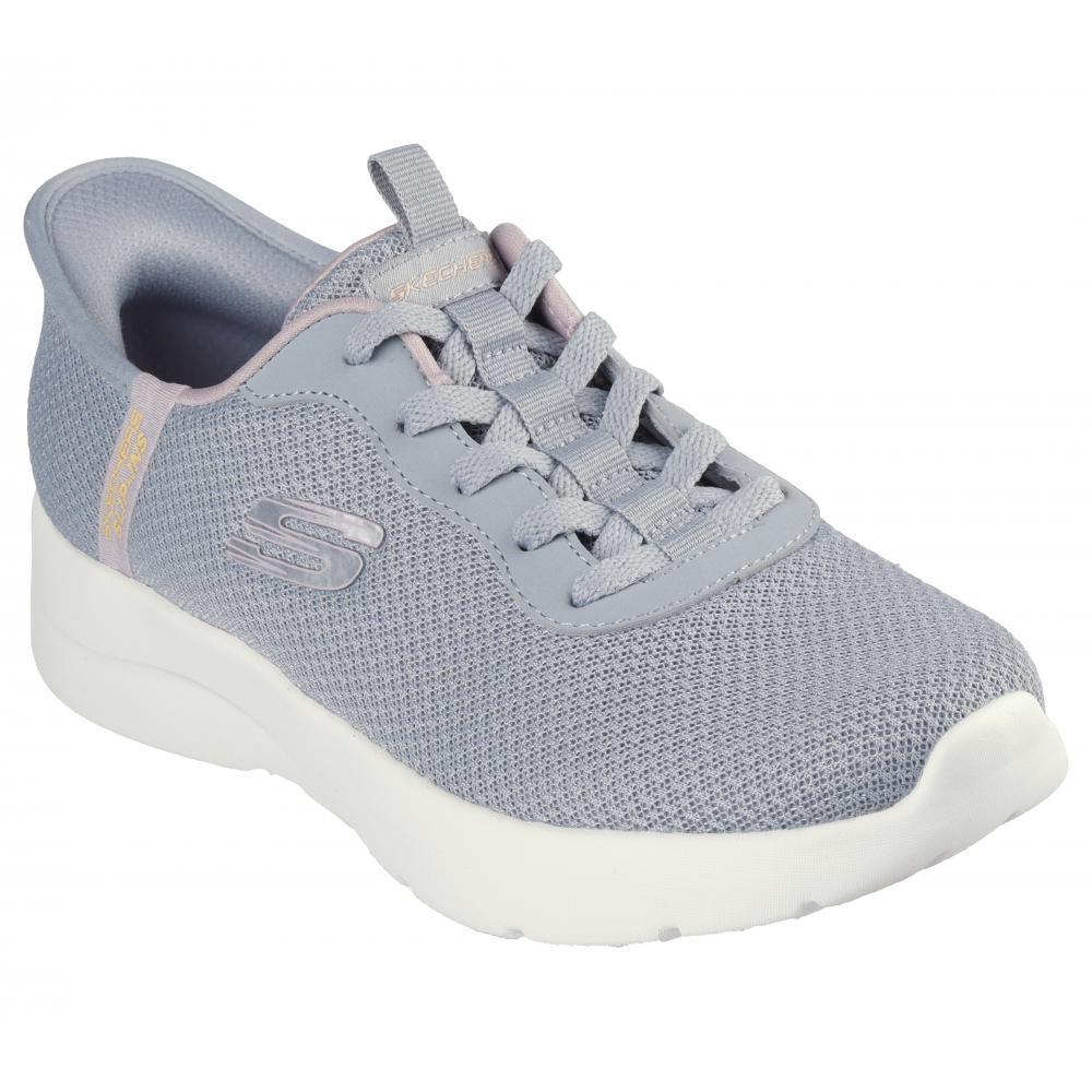 Zapatilla Mujer Skechers Slip-ins: Dynamight 2.0 Gris-4