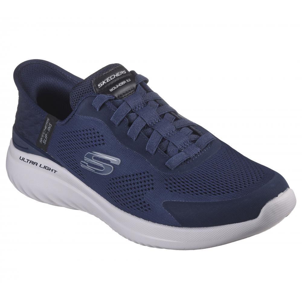 Zapatilla Hombre Skechers Slip-ins: Bounder 2.0-Emerged Azul-4