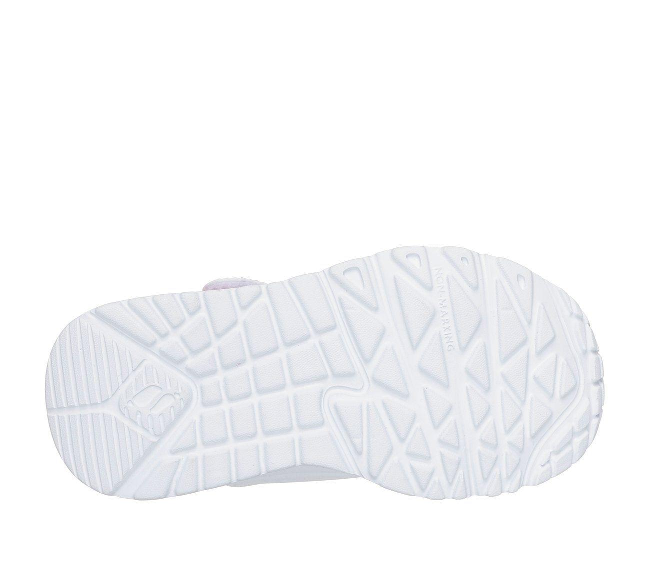 Zapatillas Niña Uno Lite L-Metallic-Shine Blanco Skechers-2