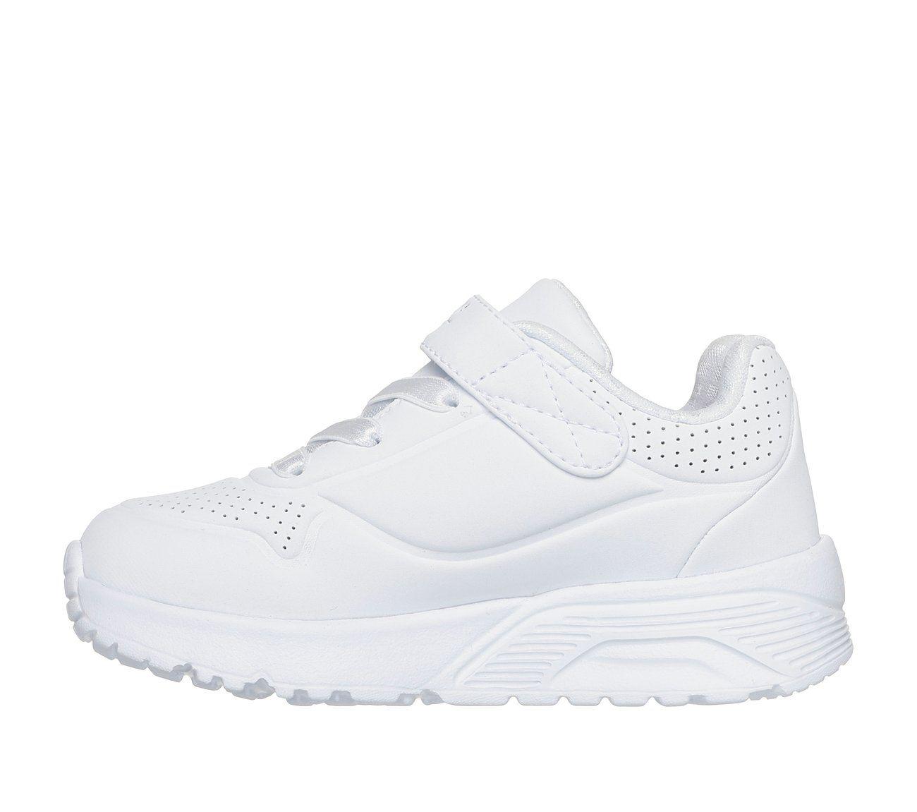 Zapatillas Niña Uno Lite L-Metallic-Shine Blanco Skechers-5