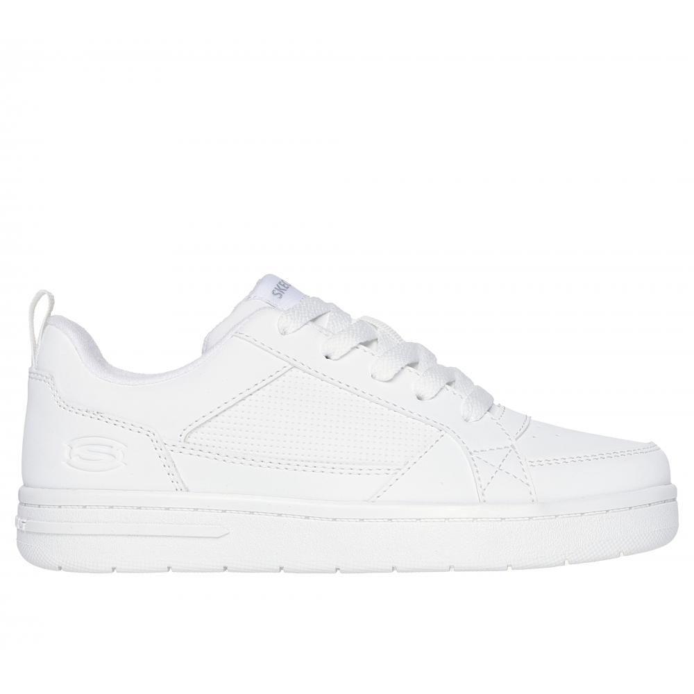 Zapatilla Niño Smooth Street SteadyZip Blanco Skechers-0