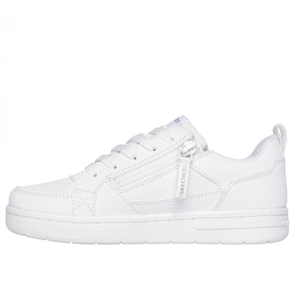 Zapatilla Niño Smooth Street SteadyZip Blanco Skechers-3