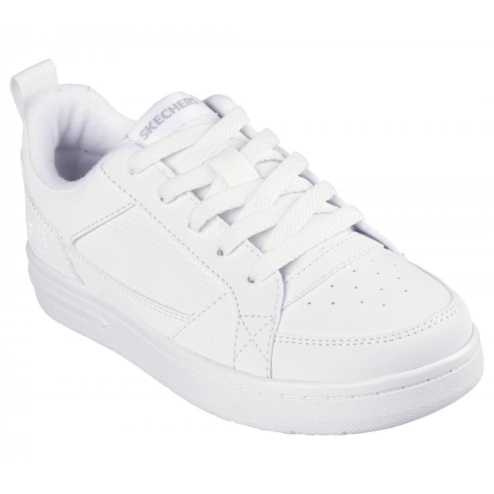 Zapatilla Niño Smooth Street SteadyZip Blanco Skechers-4