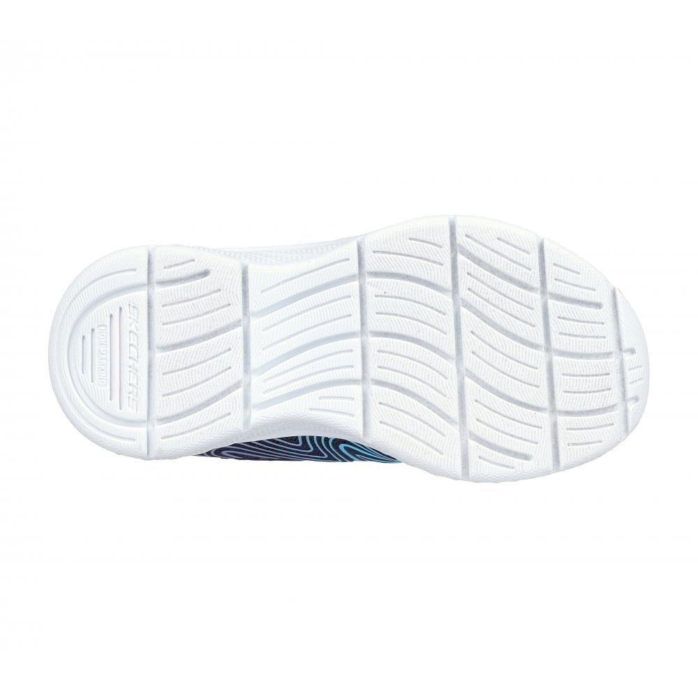 Zapatilla Niña Microspec Plus Swirl Sweet Azul Skechers-2