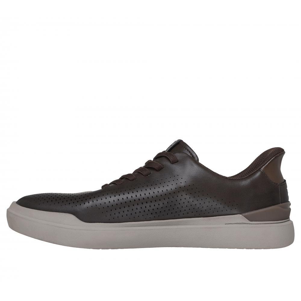 Zapatilla Hombre Owen Café Chocolate Skechers-3