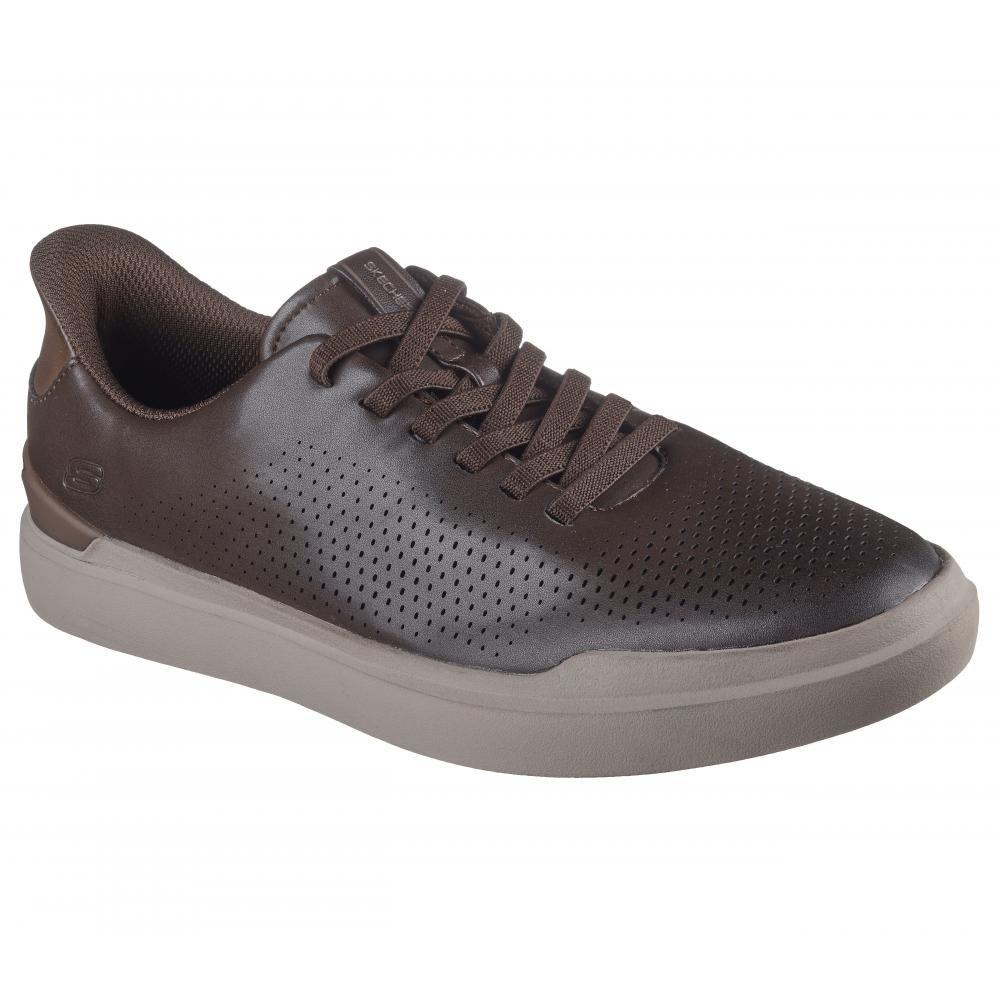 Zapatilla Hombre Owen Café Chocolate Skechers-4