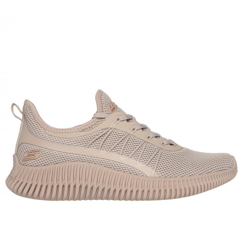 Zapatilla Mujer Bobs Geo New Aesthetics Beige Skechers-0