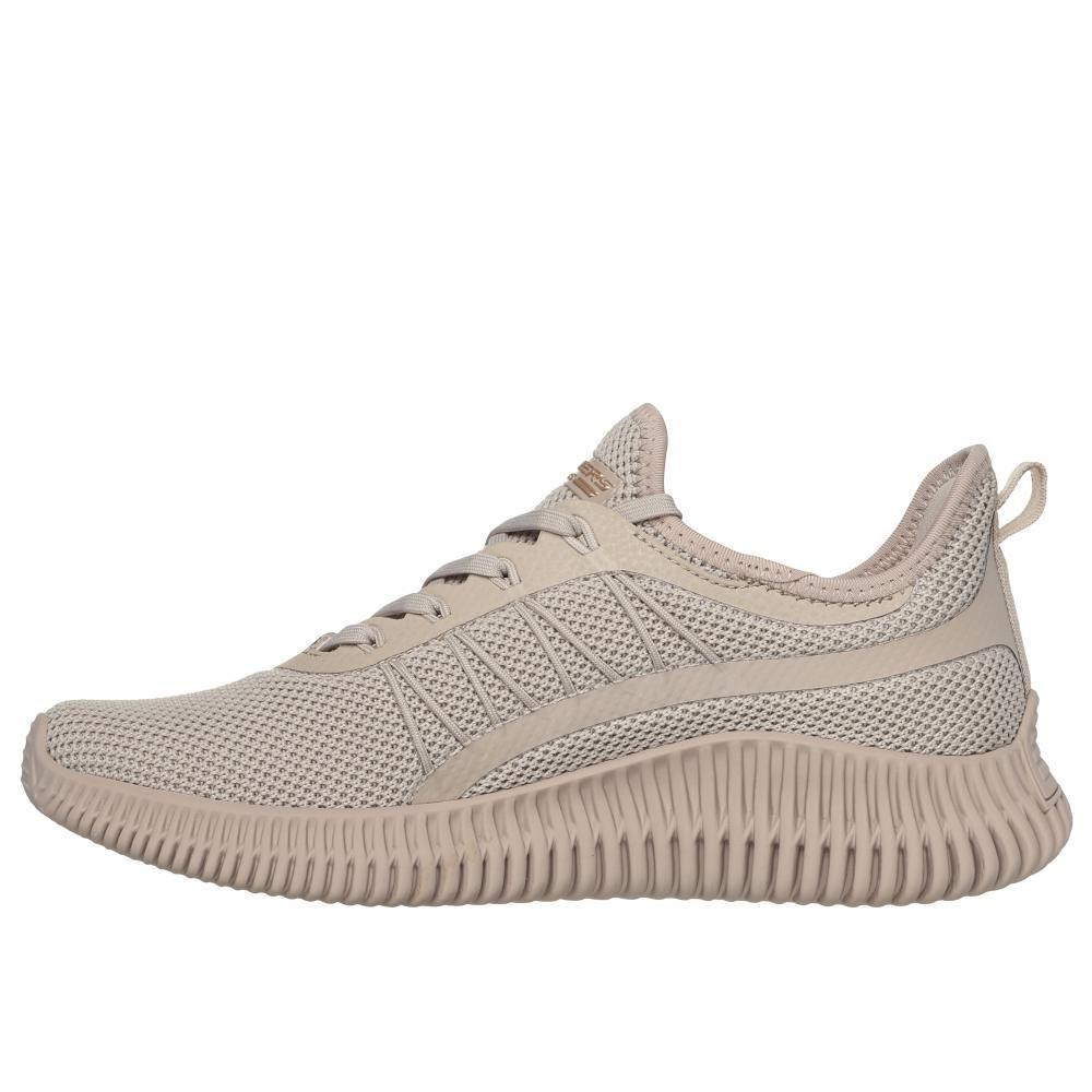 Zapatilla Mujer Bobs Geo New Aesthetics Beige Skechers-3