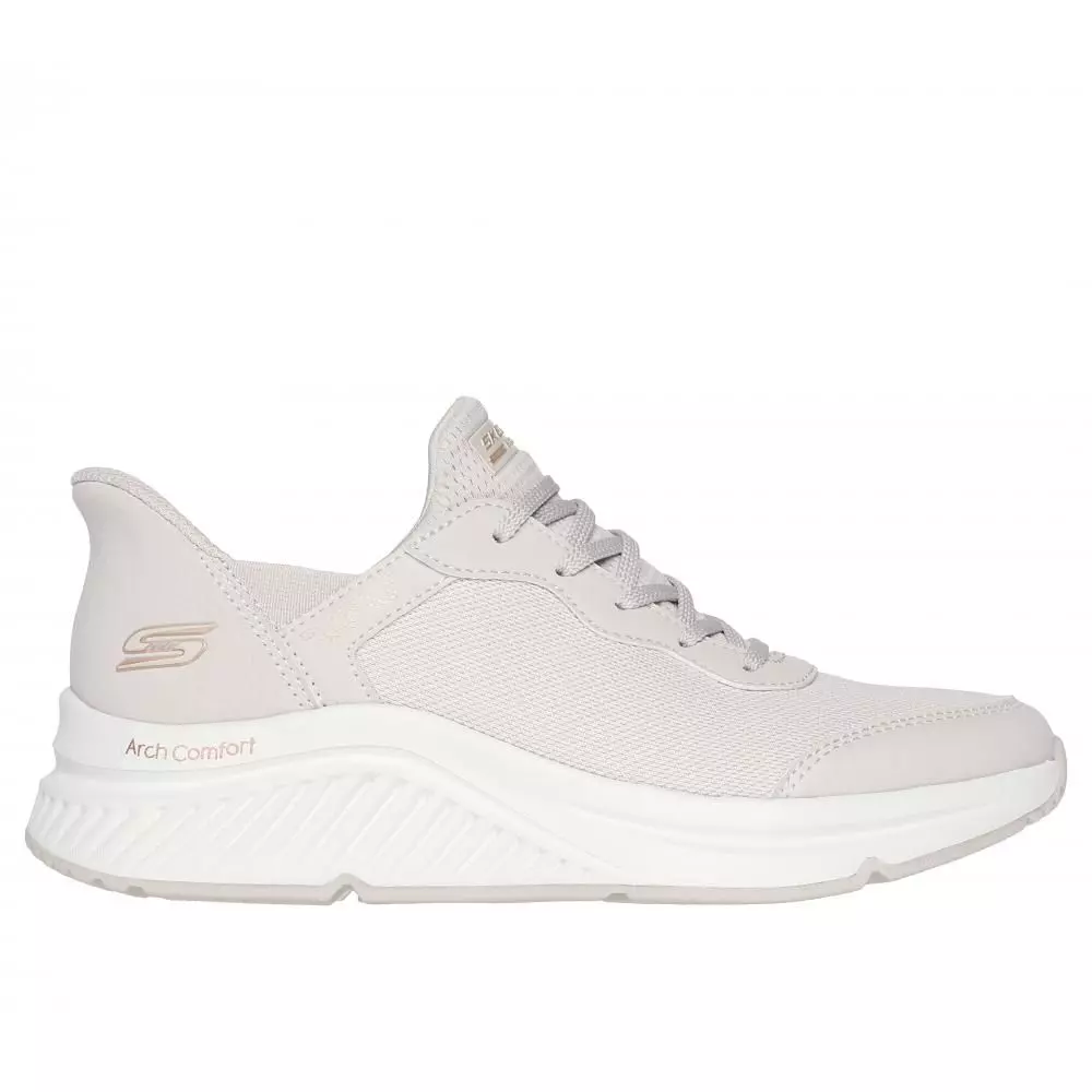 Zapatilla Mujer Bobs Arch Comfort B Sweet Beige Skechers-0