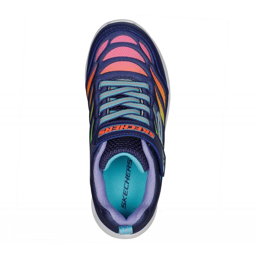 Zapatilla Niña Microspec Max Airy Color Azul Skechers-1